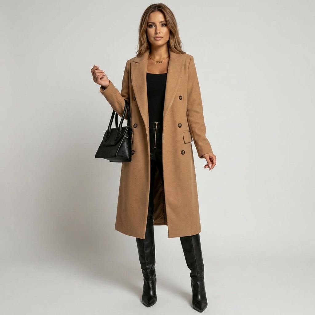 Greta | Langer Damen Trenchcoat mit Stil