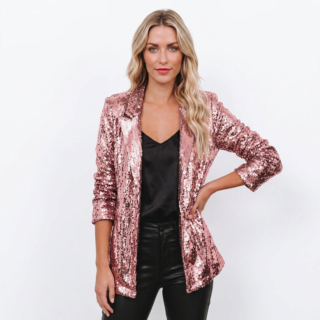 Cosima | Glamouröser Damenblazer mit funkelnden Details