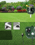 Bird Repeller Ultrasonic Solar-Powered Outdoor Garden Pest Deterrent - Image 2