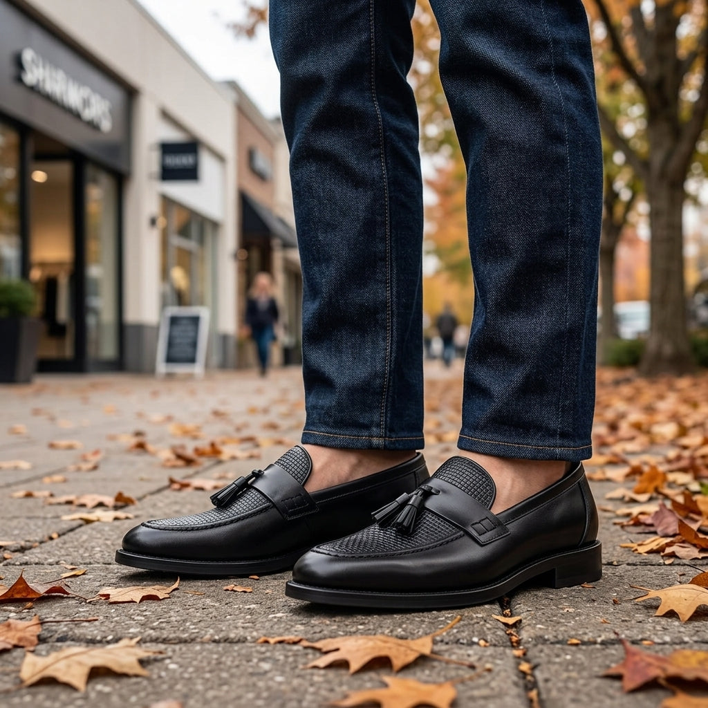 Lorenz | Elegante Herren Schuhe mit Quastendetail