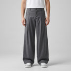 Yannik | Moderne Herren Stoffhose mit hoher Taille