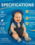 Child Car Seat Booster Seat 5-Point Harness Portable Travel Seat - Image 5