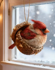 Christmas Ornaments Woodland Animal Acorn Hanging Tree Decor - Image 10