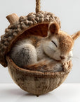 Christmas Ornaments Woodland Animal Acorn Hanging Tree Decor - Image 13
