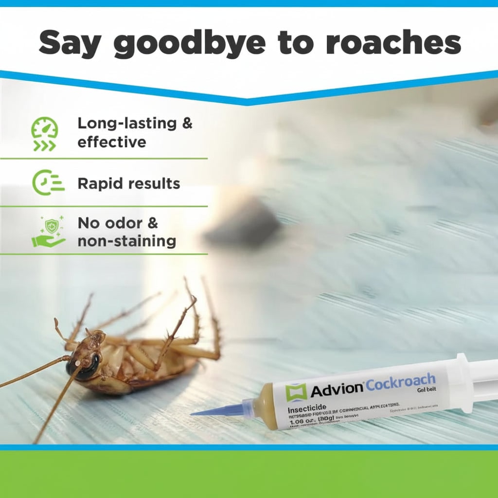 Cockroach Gel Bait Roach Control Syringe Indoor Pest Control - Image 6