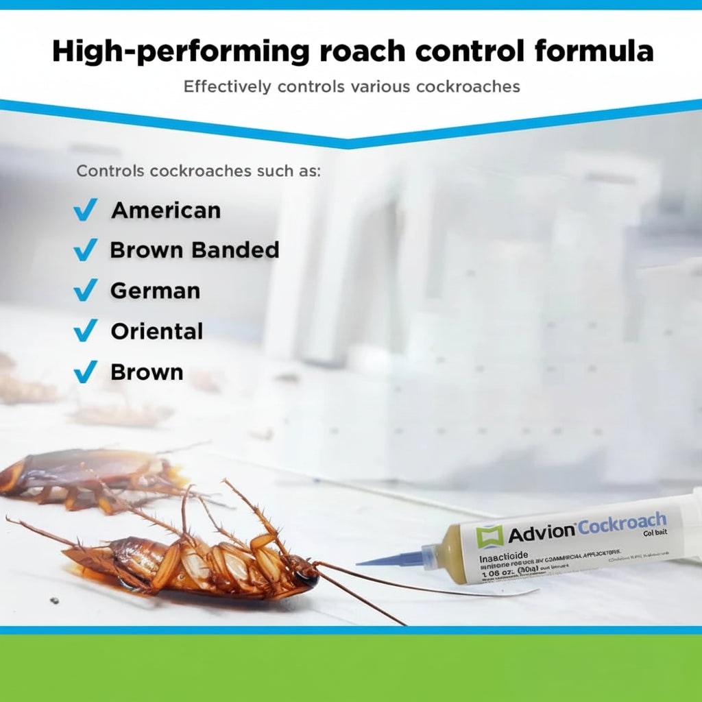 Cockroach Gel Bait Roach Control Syringe Indoor Pest Control - Image 7