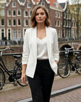 Elisa | Damenblazer mit offener Vorderseite