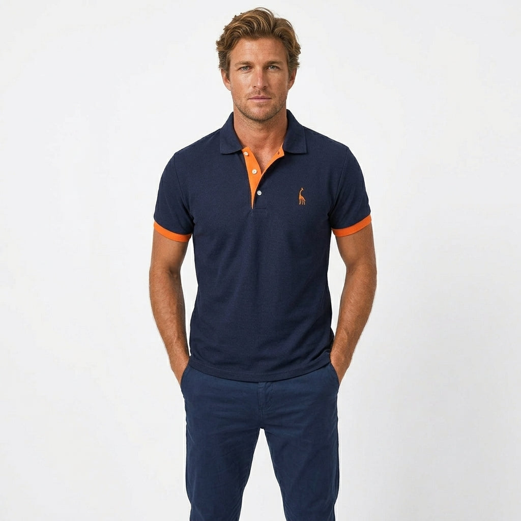 Heiko | Poloshirt Herrenhemden mit Langarm Stil