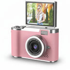 Digital Camera Compact 4K 48MP Flip Screen 8X Zoom Point Shoot - Image 1