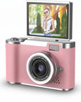 Digital Camera Compact 4K 48MP Flip Screen 8X Zoom Point Shoot - Image 1