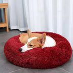Dog Bed Round Plush Cuddler Pet Sleeping Bed - Image 6