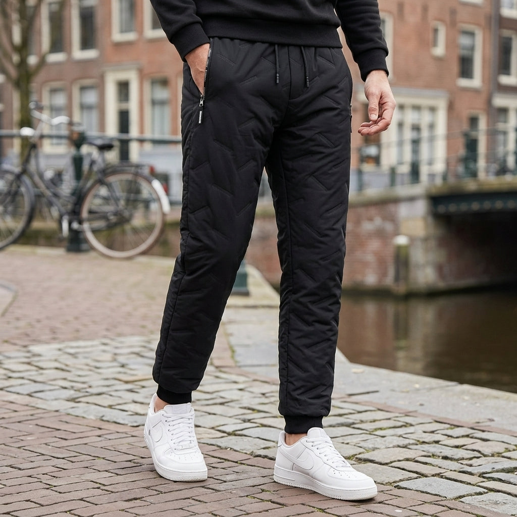 Jorik | Warme Herren Stoffhose für kalte Tage