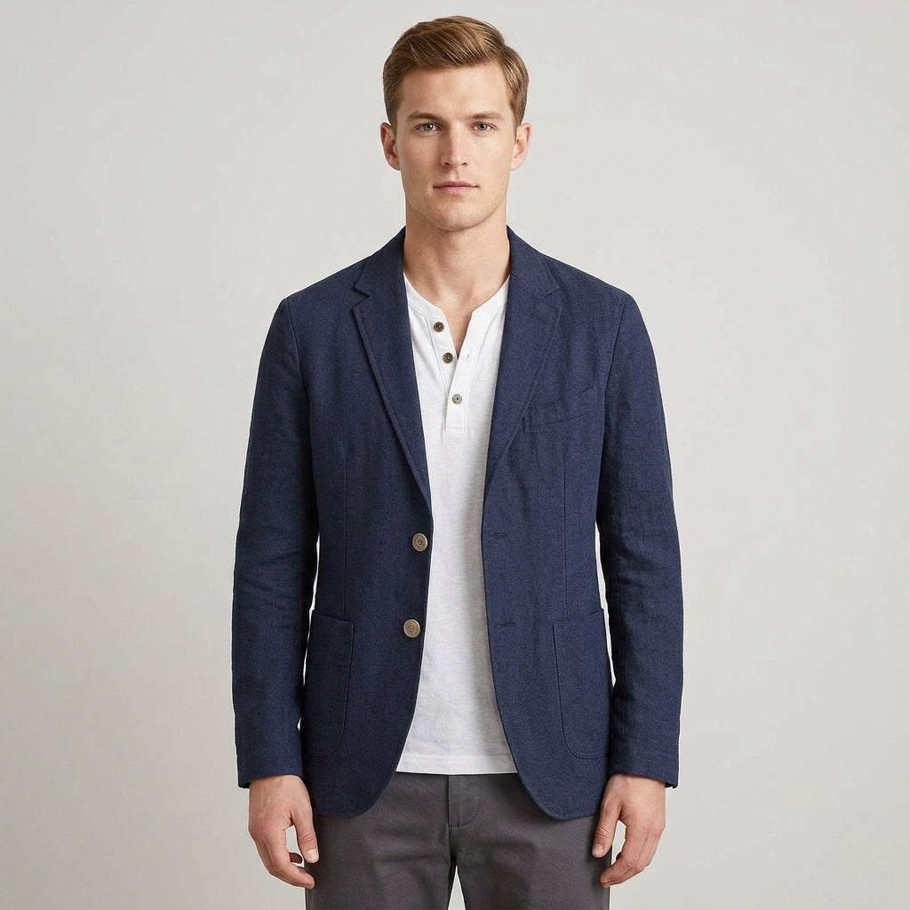 Nilo | Sommerlicher Herren Blazer mit klassischem Schnitt