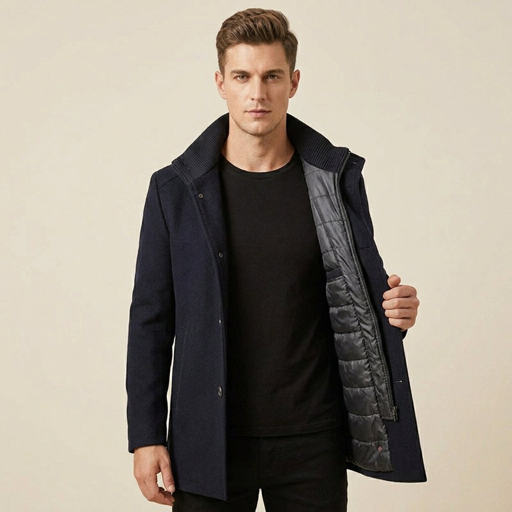 Hauke | Eleganter Herrenmantel für moderne Eleganz