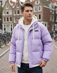 Fabian | Warmer Herrenmantel mit Doppelkapuze