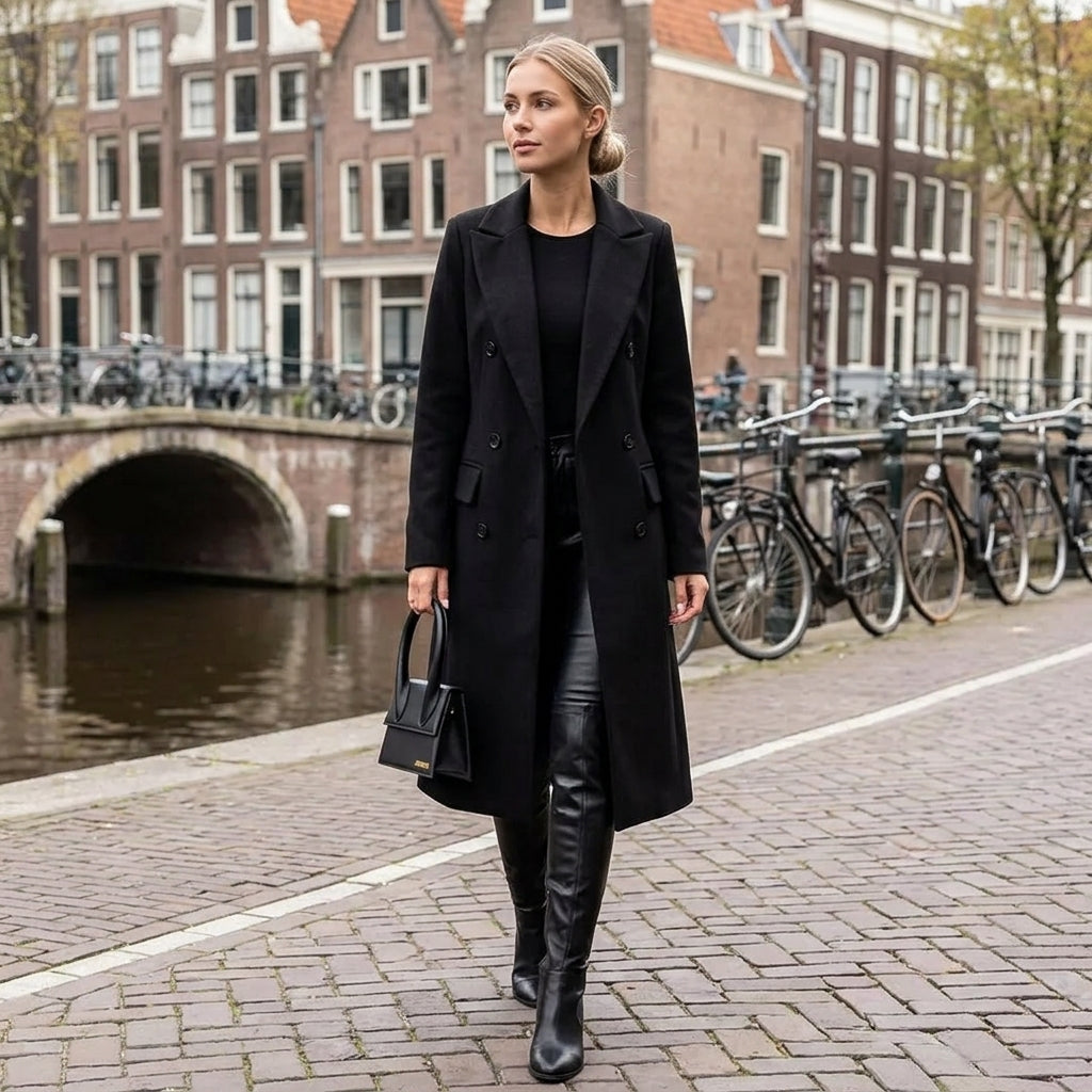 Greta | Langer Damen Trenchcoat mit Stil