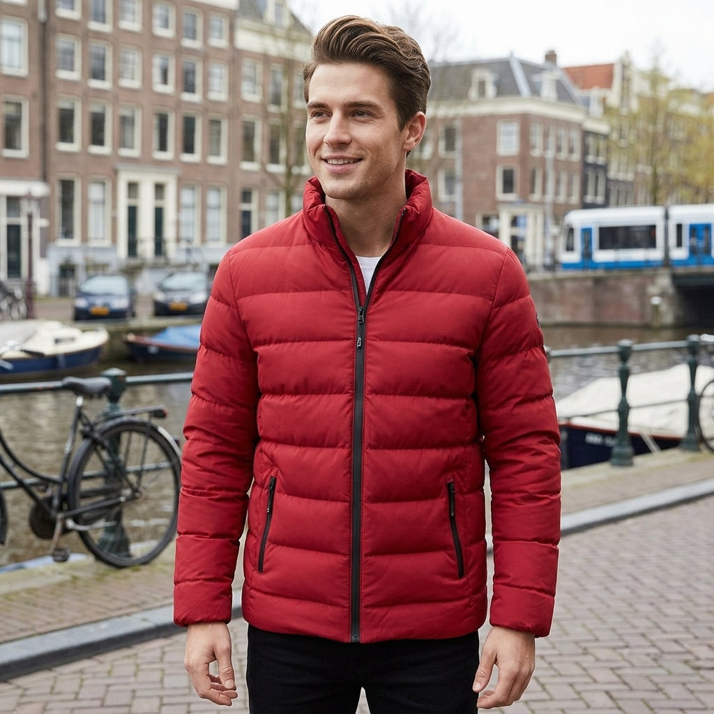 Moritz | Gesteppter Herrenmantel mit modernem Design