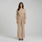 Johanna | Damen Jumpsuit mit Herz-Ausschnitt
