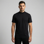 Marko | Herren T-Shirt mit hohem Kragen