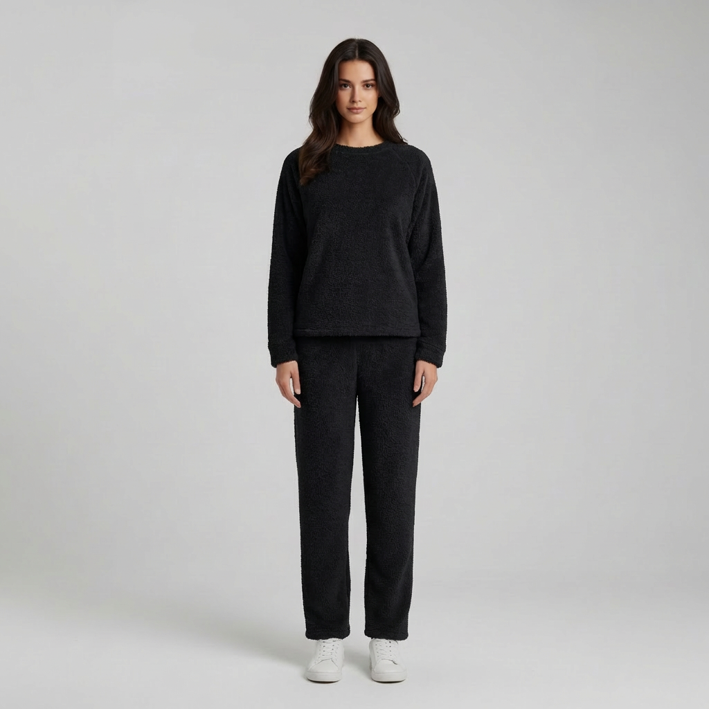 Laura | Damen Pyjama Lang für gemütliche Winternächte