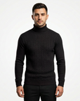 Felix | Herren Strickpullover mit Rollkragen und Eleganz