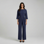 Johanna | Damen Jumpsuit mit Herz-Ausschnitt