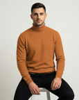 Jonas | Herren Strickpullover im klassischen Rollkragen-Stil