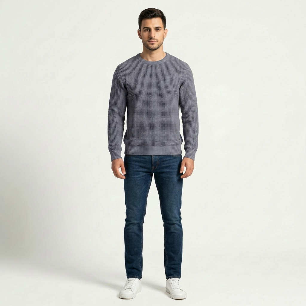 Nico | Herren Strickpullover mit klassischem Design