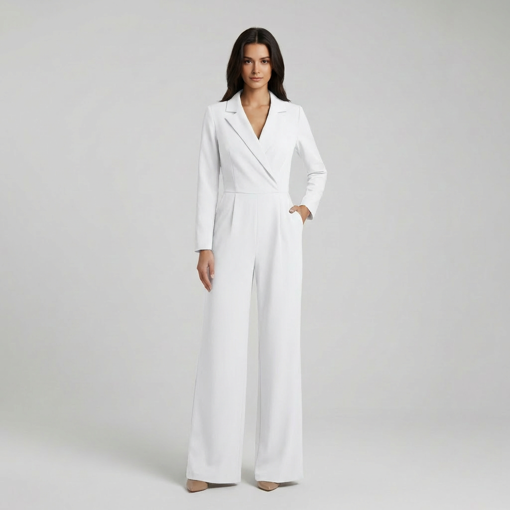 Nora | Damen Jumpsuit mit eleganter Linienführung