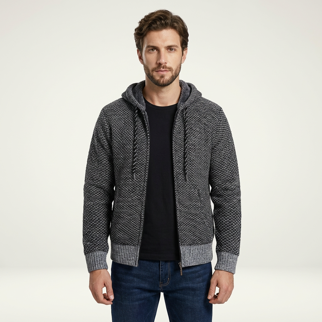 Jonas | Herren Hoodies im lässigen Strickstil