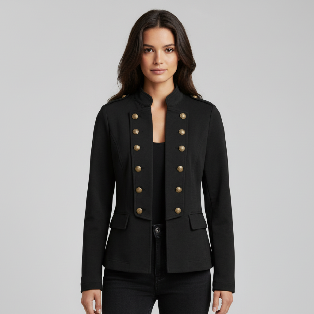 Frieda | Damenblazer mit Stehkragen für Eleganten Stil