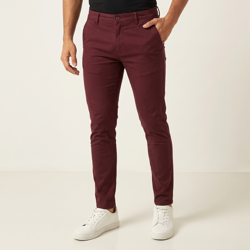 Adrian | Herren Stoffhose im Slim-Fit Schnitt