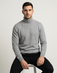 Jonas | Herren Strickpullover im klassischen Rollkragen-Stil