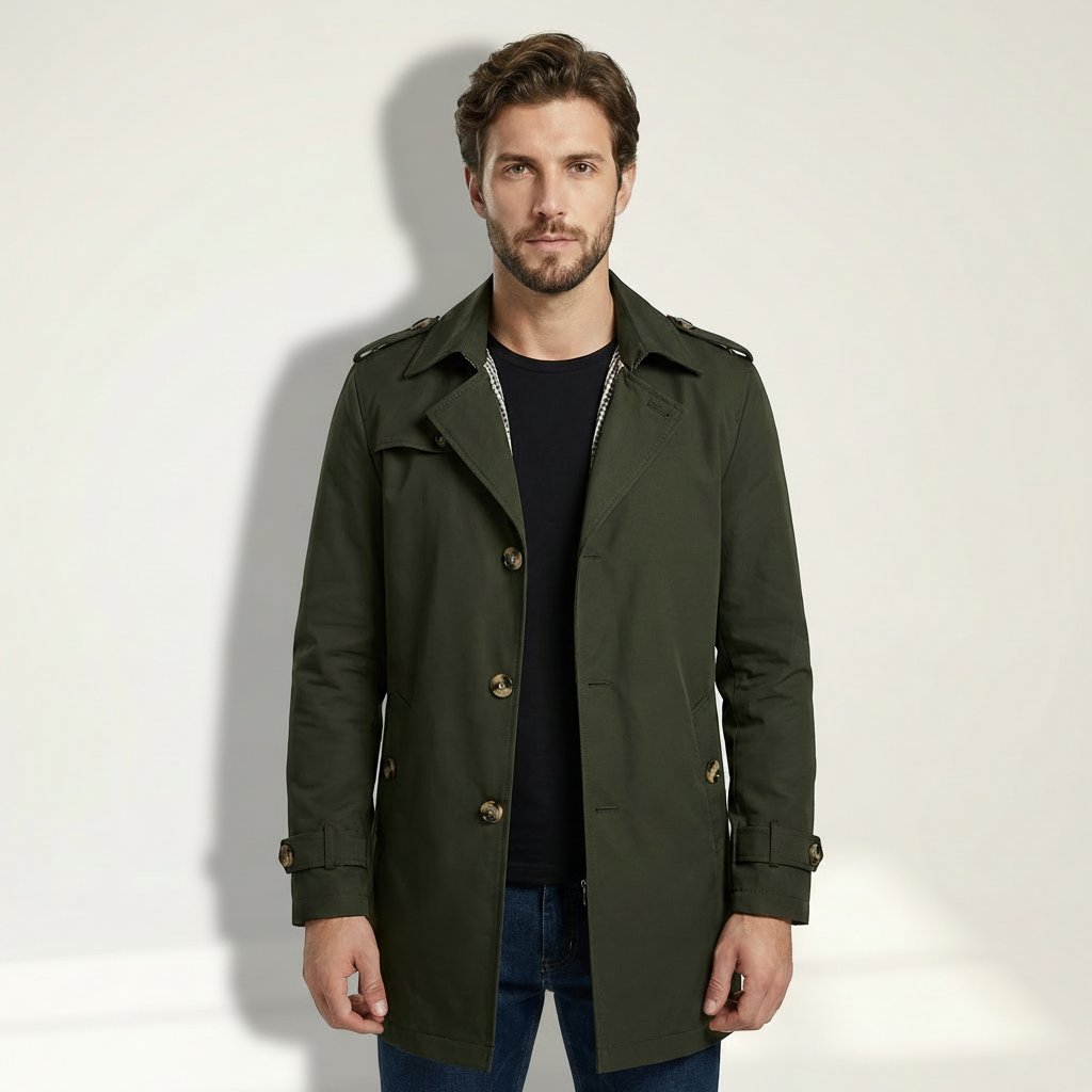Felix | Trenchcoat Herren mit Zeitlosem Design