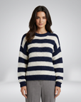 Nora | Strickwaren für Damen mit gestreiftem Design