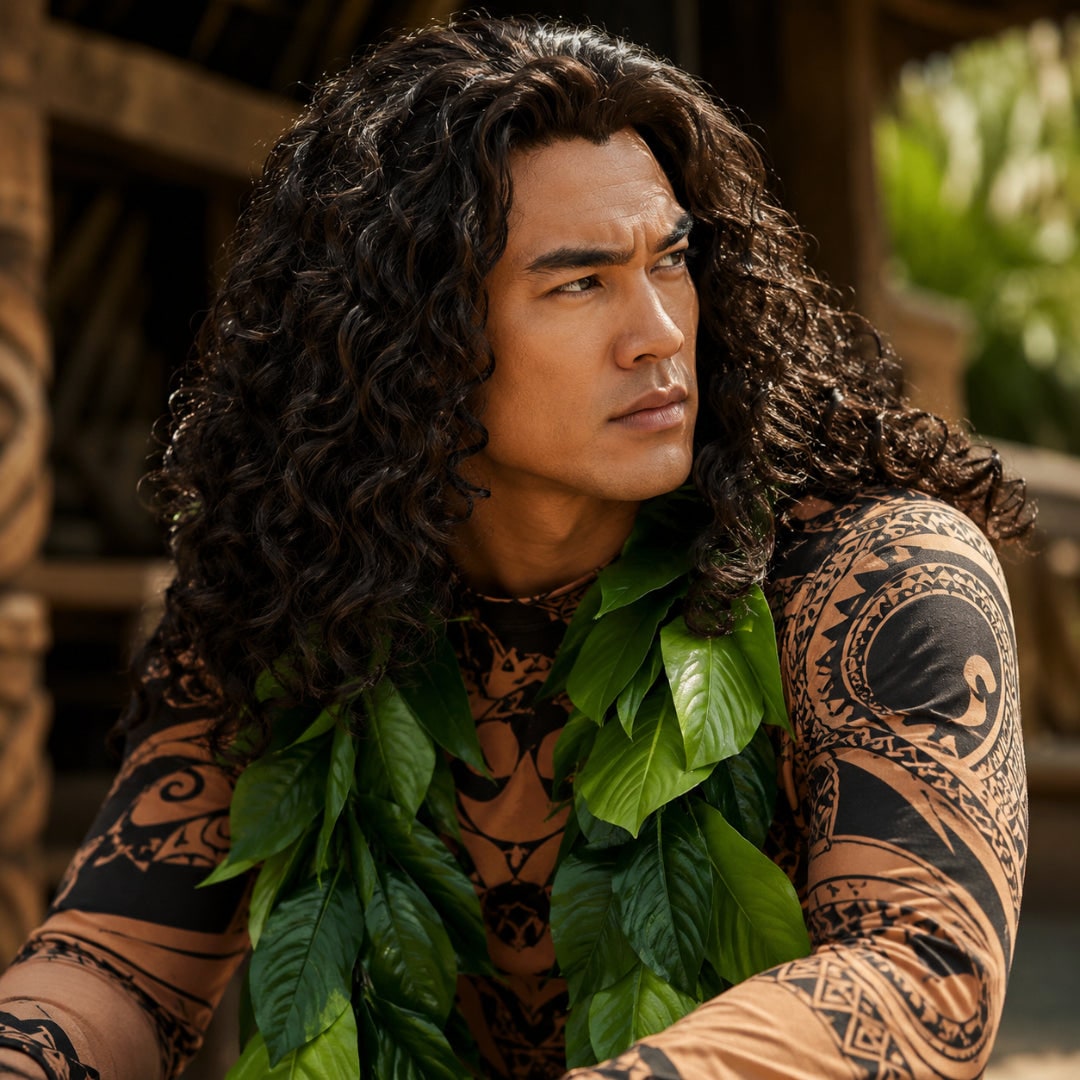 Halloween Costumes Tattoo Print Muscle Cosplay Outfit - Image 3