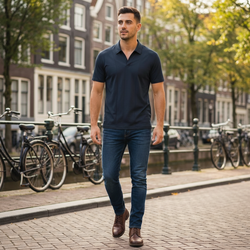 Jonas | Herren T-Shirt mit komfortabler Passform