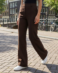 Carina | Damen Hosen mit hoher Taille