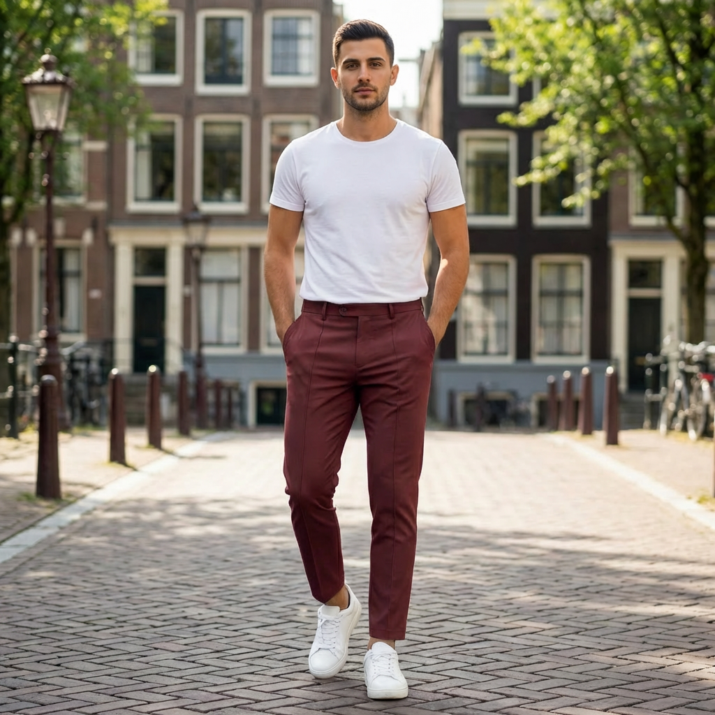 Jonas | Herren Stoffhose für entspannte Freizeitlooks