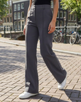 Carina | Damen Hosen mit hoher Taille