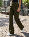 Carina | Damen Hosen mit hoher Taille