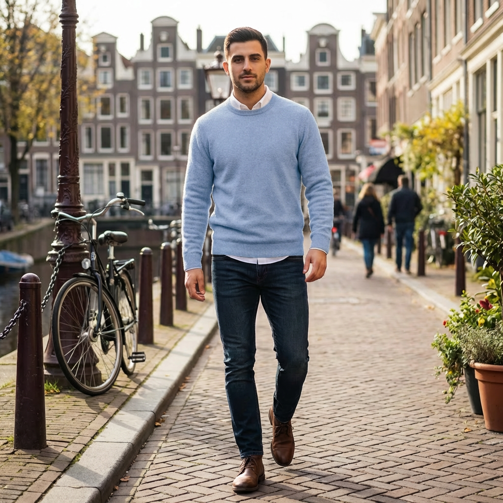 Adrian | Herren Strickpullover für kalte Wintertage