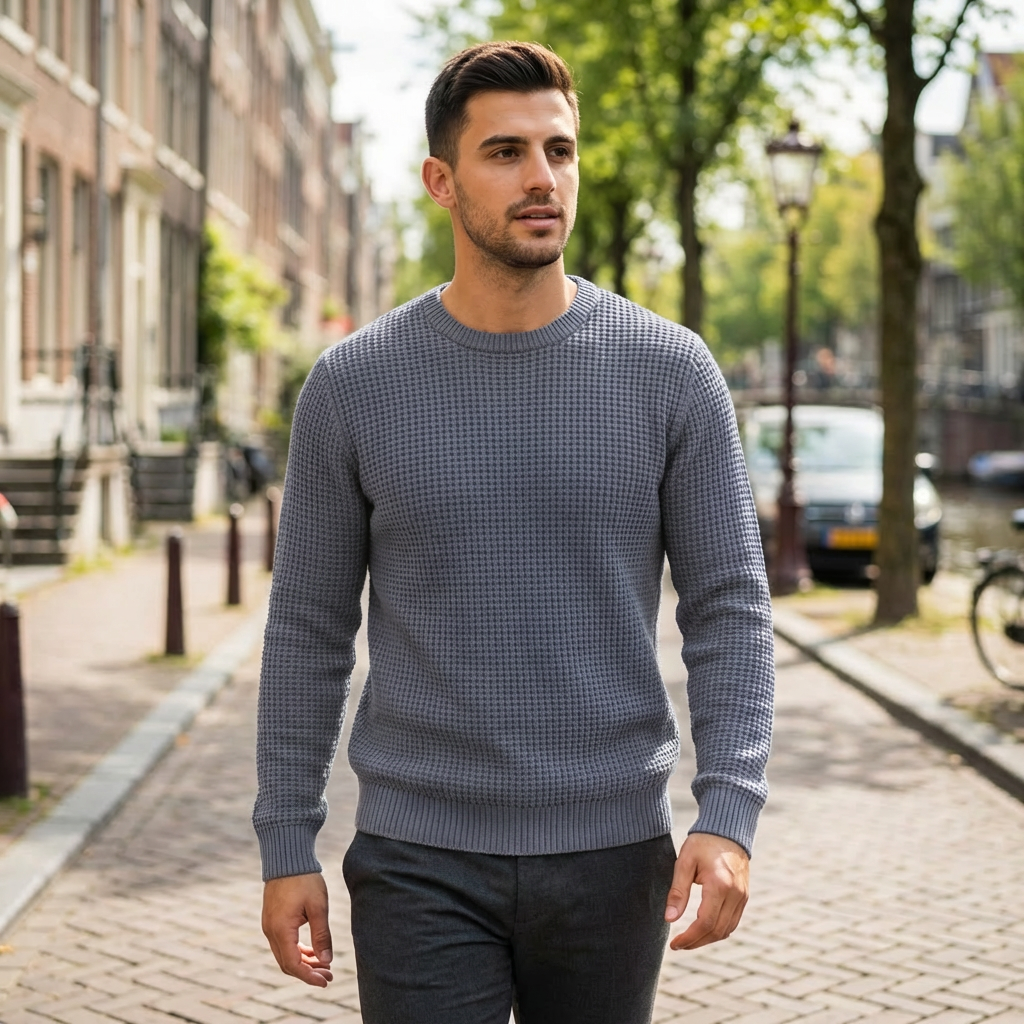 Nico | Herren Strickpullover mit klassischem Design