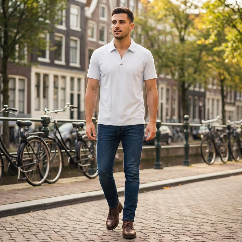 Jonas | Herren T-Shirt mit komfortabler Passform