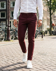 Adrian | Herren Stoffhose im Slim-Fit Schnitt