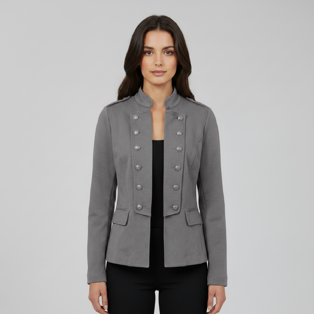 Frieda | Damenblazer mit Stehkragen für Eleganten Stil