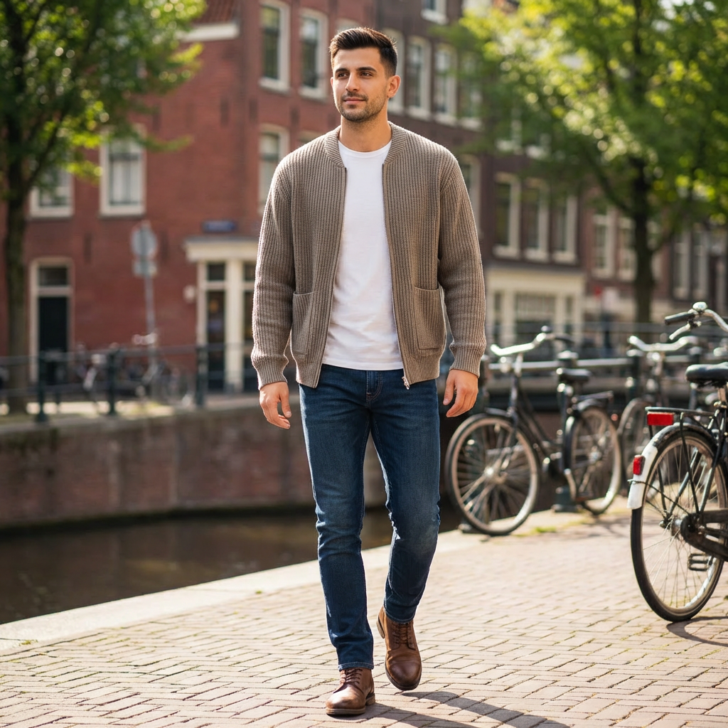 Marco | Herren Strickpullover mit stilvoller Passform