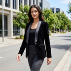 Clara | Damenblazer aus Samt mit eleganten Details