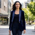 Clara | Damenblazer aus Samt mit eleganten Details