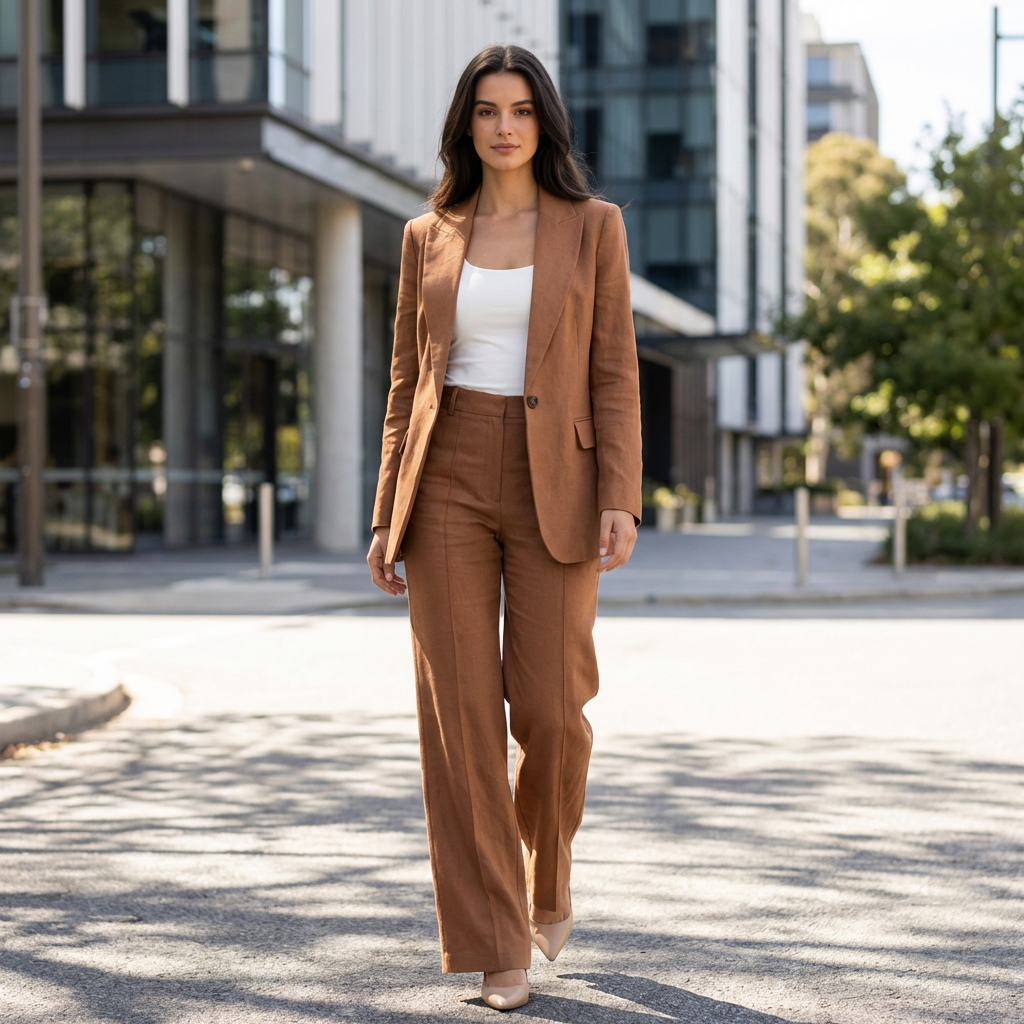 Anna | Eleganter Damenblazer mit passender Hose